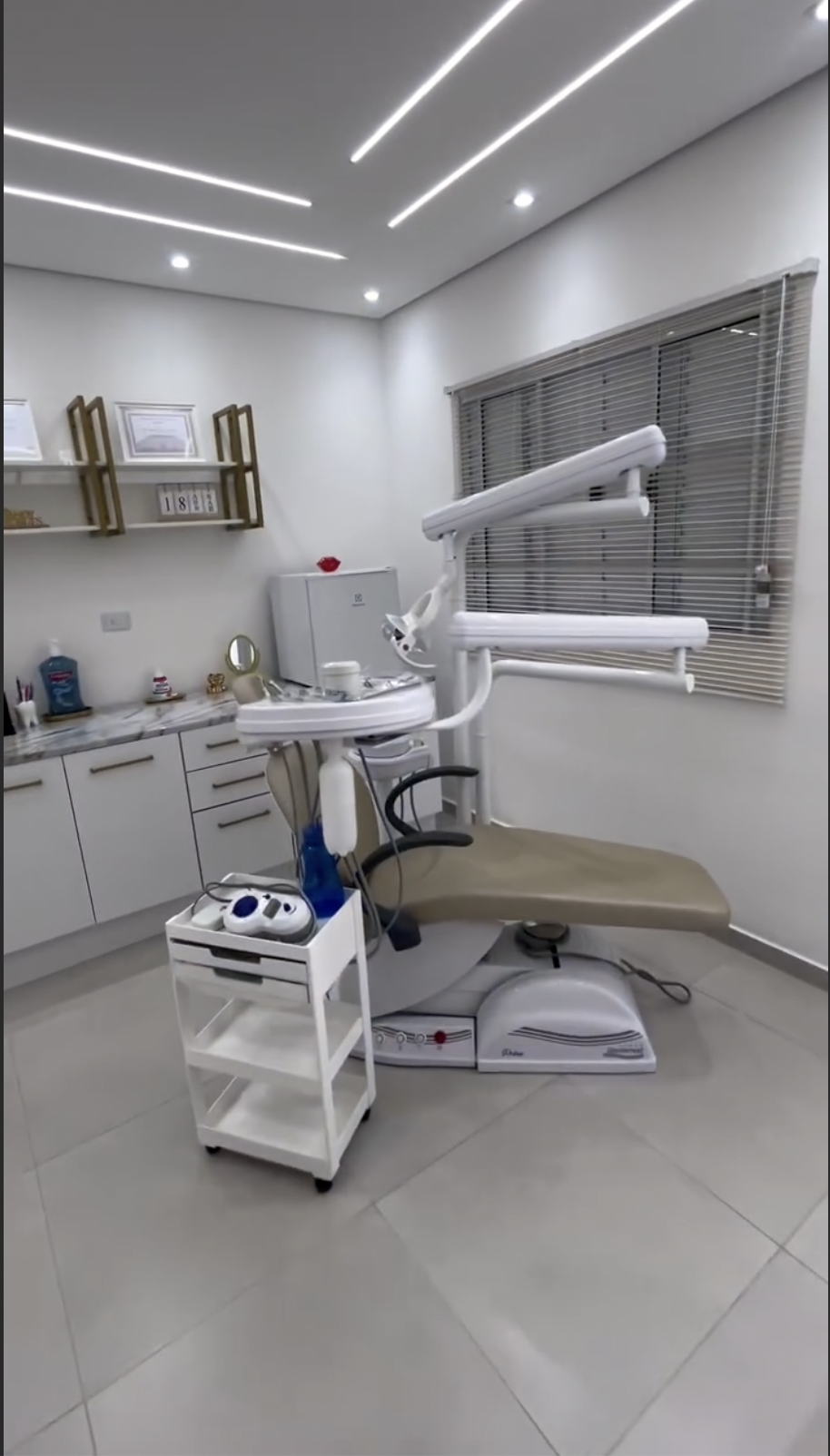 Interior da clínica Dra. Sandy Borges